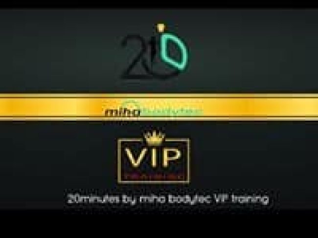20 MINUTES BY MIHA BODYTEC VIP TRAINING